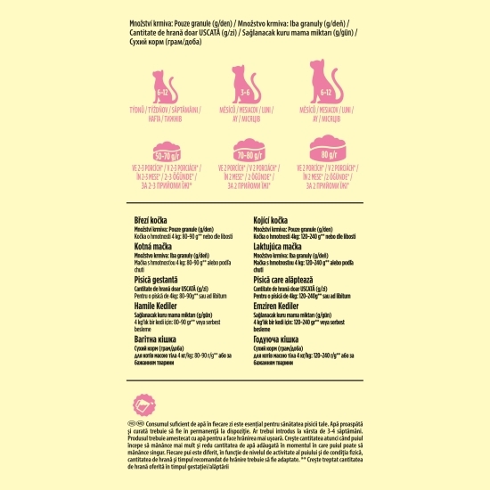 Hrană uscată pentru pisici junior, 1.5kg, cu pui, curcan și legume