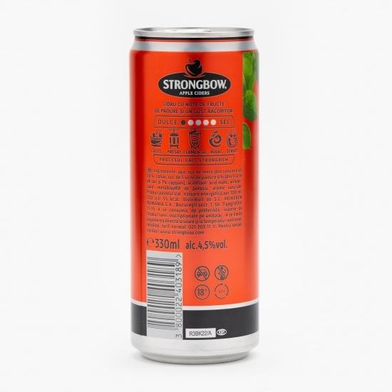 Cidru de fructe de pădure doză 0.33l