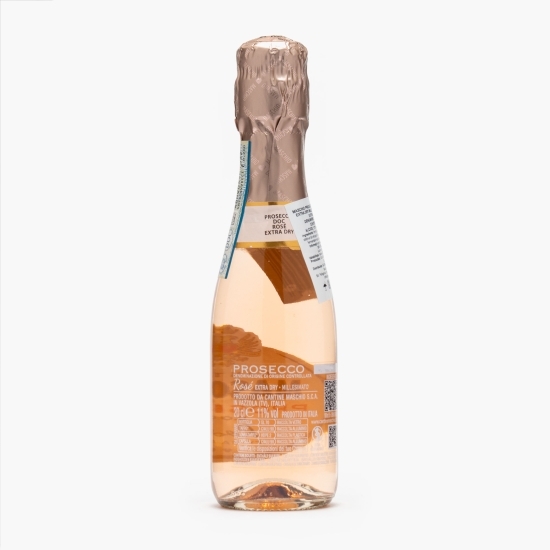 Vin spumant rose extra dry Prosecco DOC, 11%, 0.2l