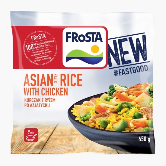 Amestec asiatic - orez cu pui 450g