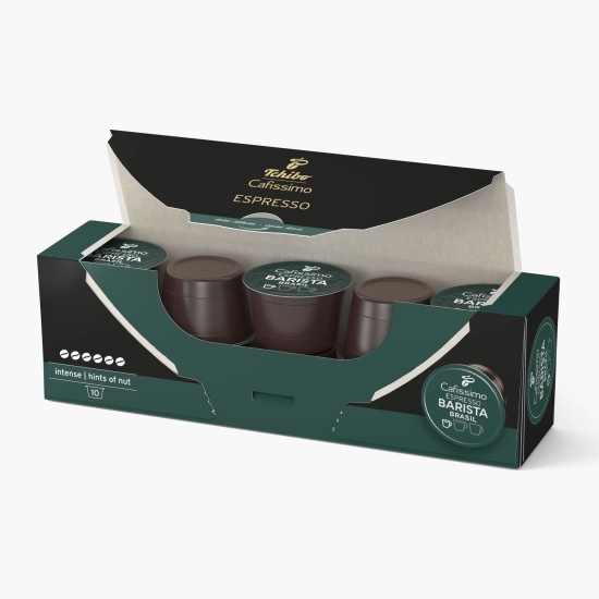 Cafissimo Barista Espresso Brasil, 10 băuturi, 78g, cafea capsule