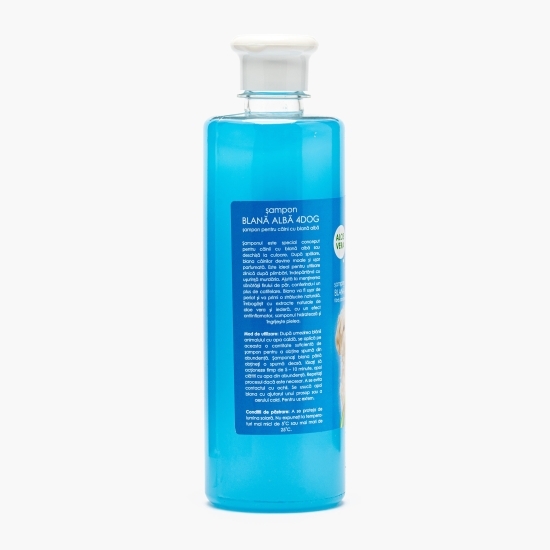 Șampon pentru câini cu blană albă 500ml