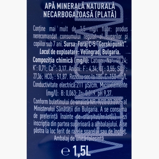 Apă minerală naturală necarbogazoasă Alcalia 6x1.5l