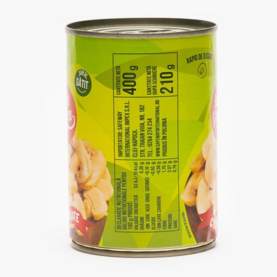Ciuperci tăiate 400g
