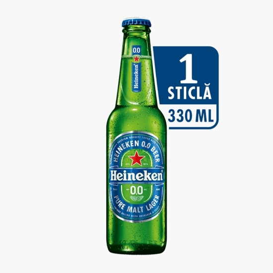 Bere blondă fără alcool sticlă 0.33l