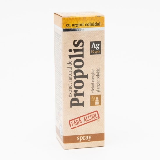 Propolis cu Argint Coloidal, fără alcool, spray 20ml