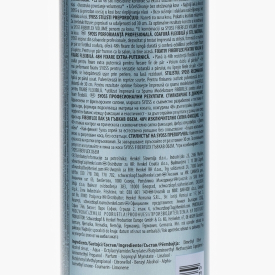 Fixativ Flexible Volume (4) pentru păr 300ml