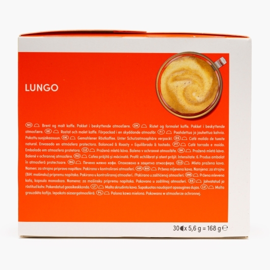 Lungo 30 băuturi 168g, capsule cafea