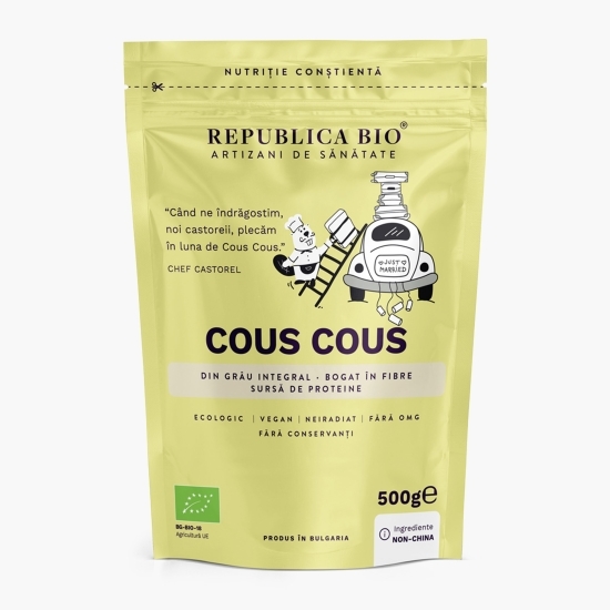 Cous cous eco din grâu integral 500g