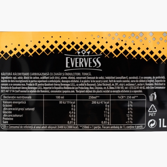 Băutură carbogazoasă Tonic 1l