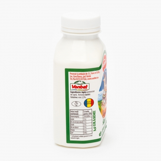 Sana din lapte de capră, minim 3.5% grăsime 300g