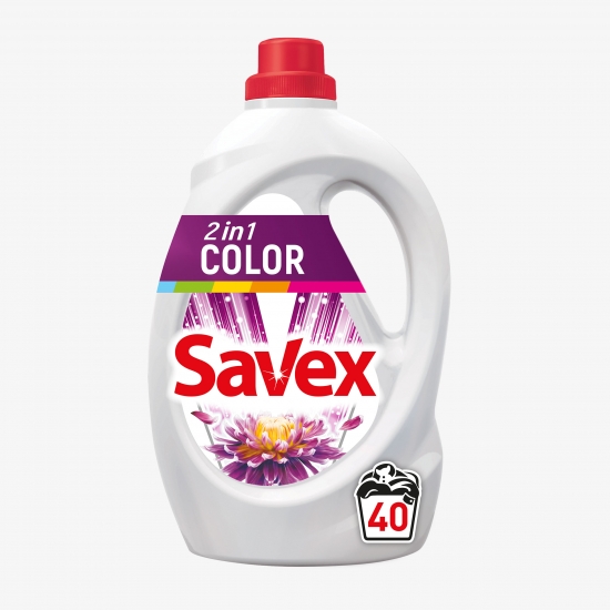 Detergent de rufe lichid 2în1 Color 40 spălări 2.2l