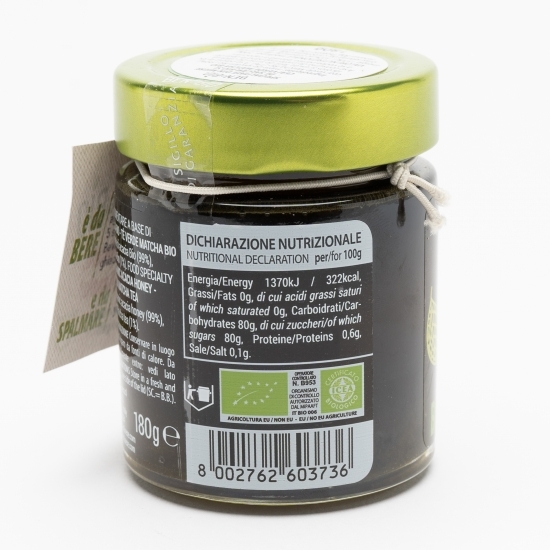 Specialitate din miere eco și ceai verde matcha 180g