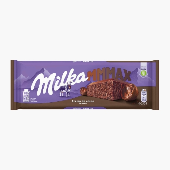 Ciocolată cu cremă de alune 250g