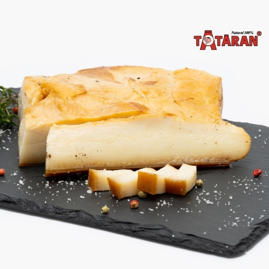 Slănină afumată Mangaliță 500g