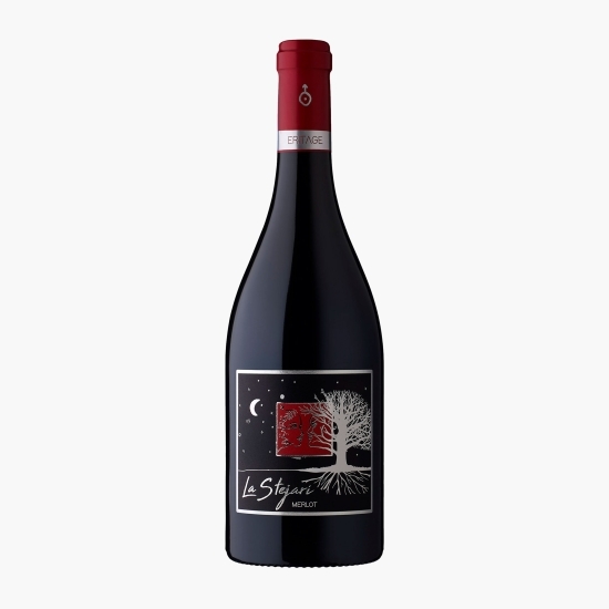 Vin roșu sec Merlot, 15%, 0.75l