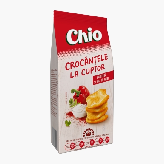 Crocănțele la cuptor cu gust de smântână și ardei 90g