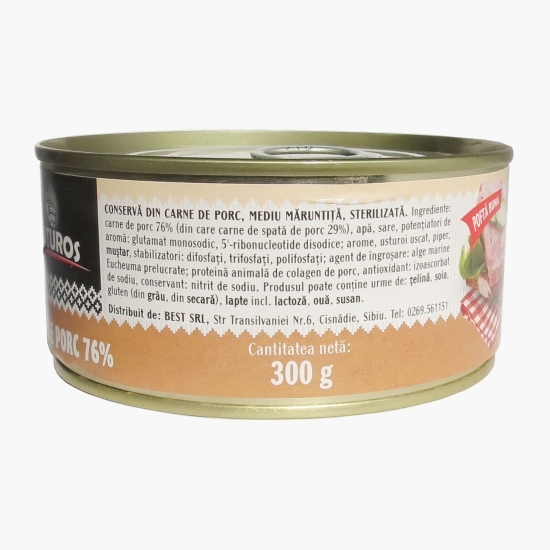 Carne de porc 76% 300g