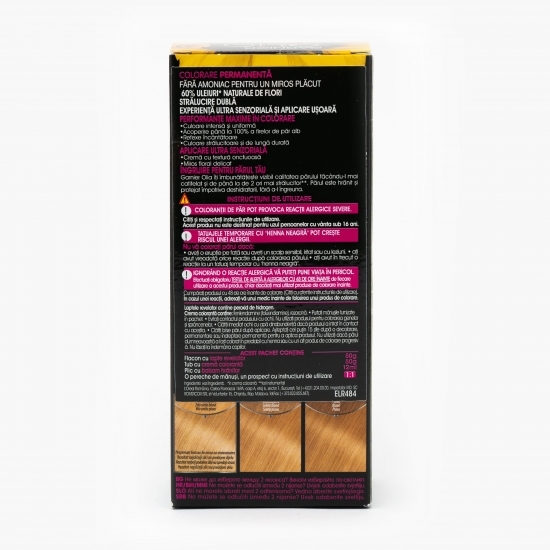 Vopsea de păr permanentă fără amoniac 9.3 golden light blonde 112 ml
