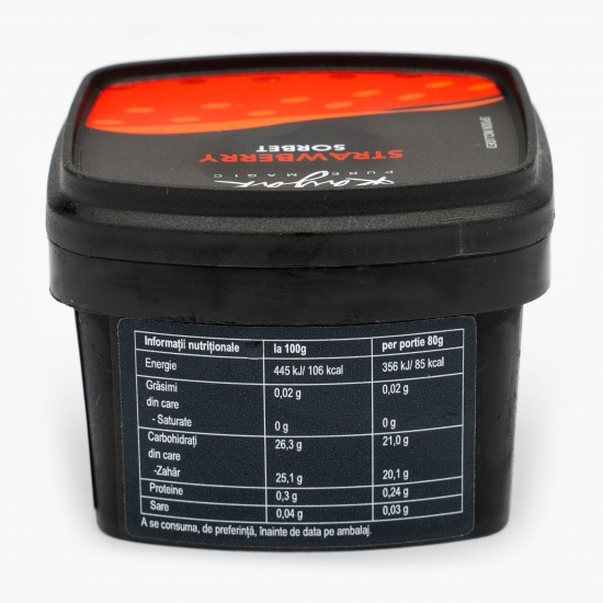 Sorbet căpșuni 80g