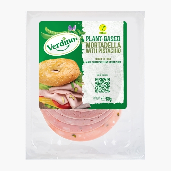 Mortadella vegetală cu fistic 80g