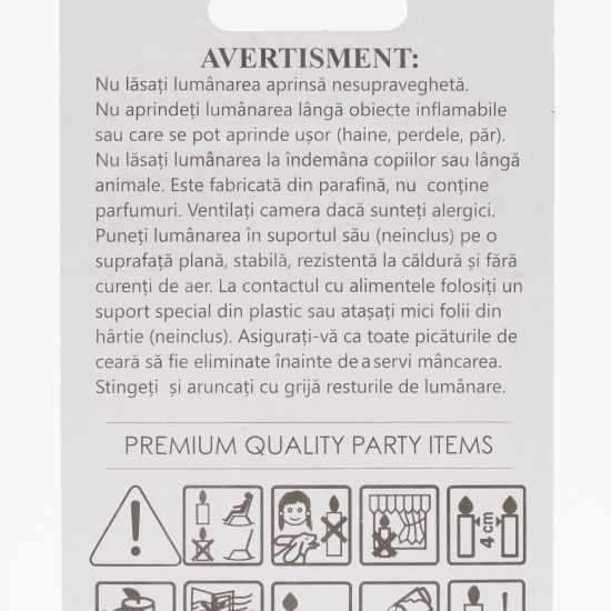 Lumânare cifra 5 La Mulți Ani
