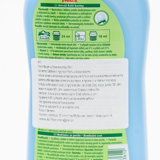 Balsam de rufe Cotton Blossom, 31 spălări, 0.75l