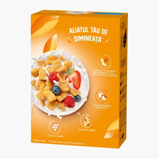 Cereale mic dejun Fibre cu gust de miere, fără zaharuri adăugate 310g