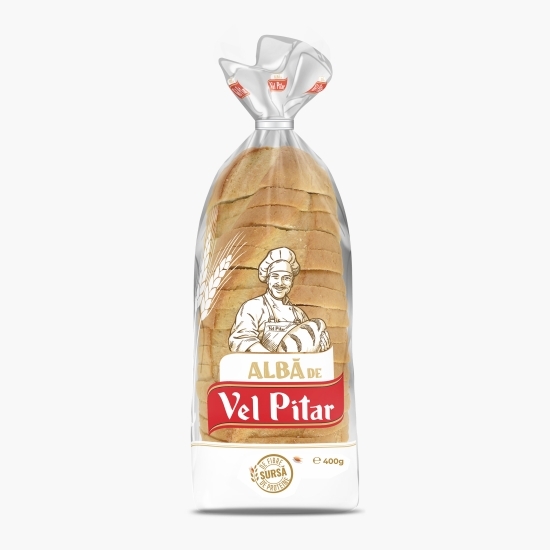 Pâine albă feliată 400g