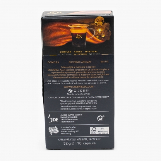 Espresso Colombia 10 băuturi, 52g, capsule cafea