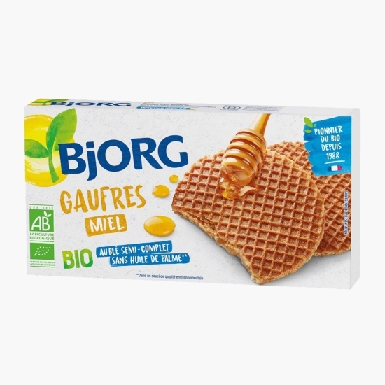 Gaufre ecologice cu miere 175g