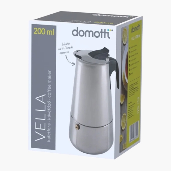 Cafetieră inox, 0.2l