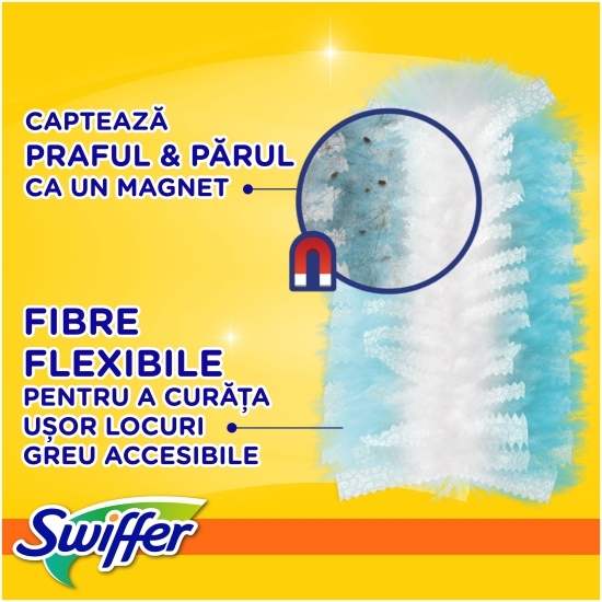 Rezerve pămătuf pentru curățarea prafului 9 buc