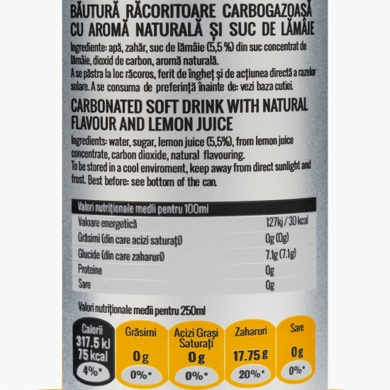 Băutură carbogazoasă Tonic doză 0.25l