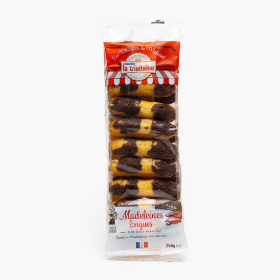 Madeleines lungi cu ciocolată 250g