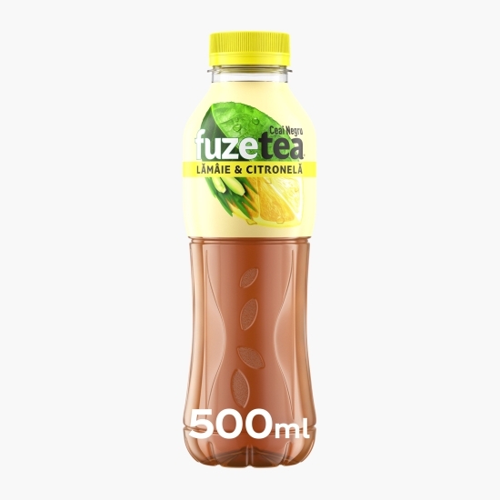 Ceai negru lămâie și citronelă 0.5l
