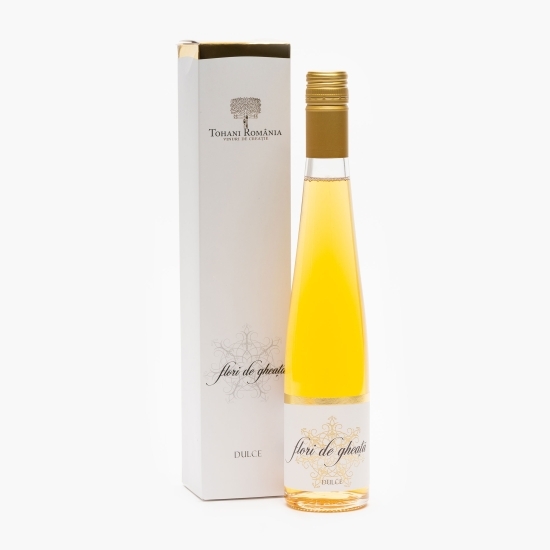 Vin alb dulce Flori de gheață Tamâioasă Românească, 10%, 0.375l
