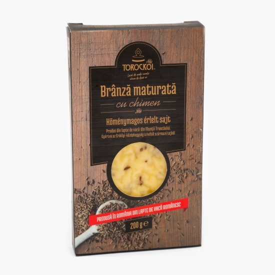 Brânză maturată cu chimen 200g