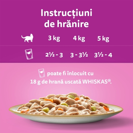 Hrană umedă pentru pisici adulte, 12x85g, Tasty Mix Creamy Creations cu pui și legume, miel și curcan
