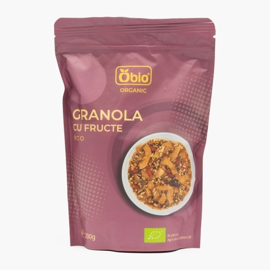 Granola eco cu fructe 200g
