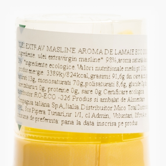 Ulei spray măsline extravirgin și aromă lămâie eco 200ml