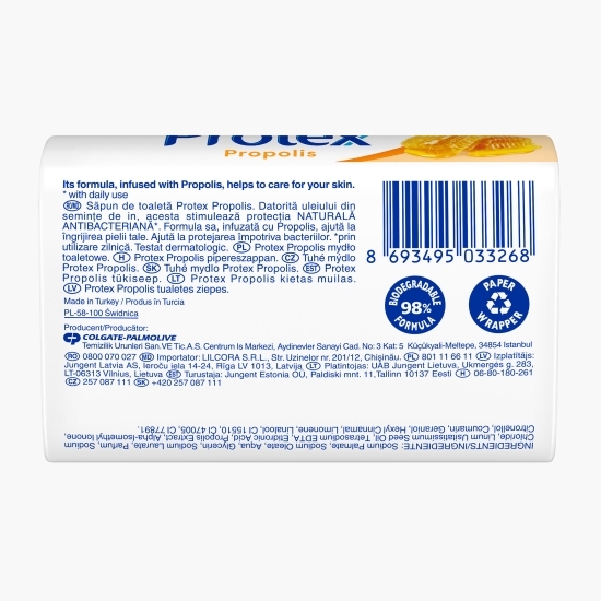 Săpun solid antibacterian Propolis 90g