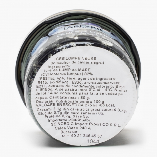 Icre negre de lumpfish 80g