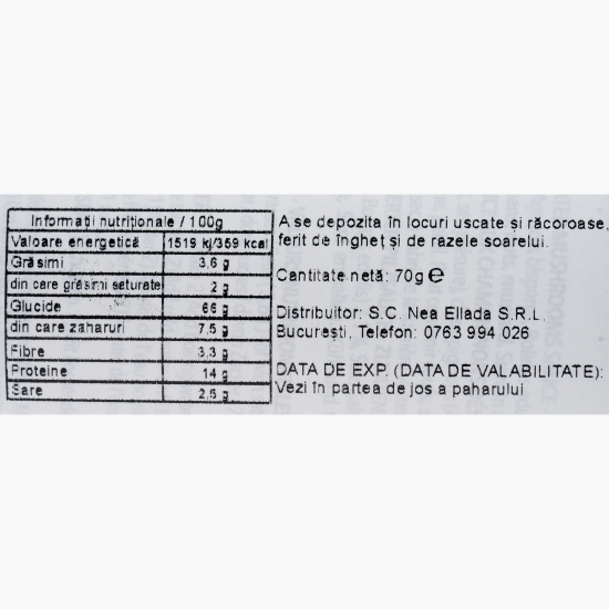 Fusilli cu ciuperci 70g