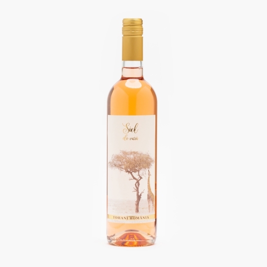 Vin rose sec de vară, 12.5%, 0.75l