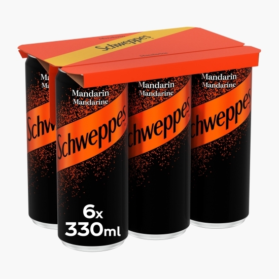 Apă tonică cu aromă de mandarine 6x0.33l