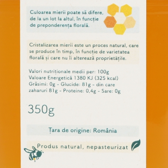 Miere polifloră 350g