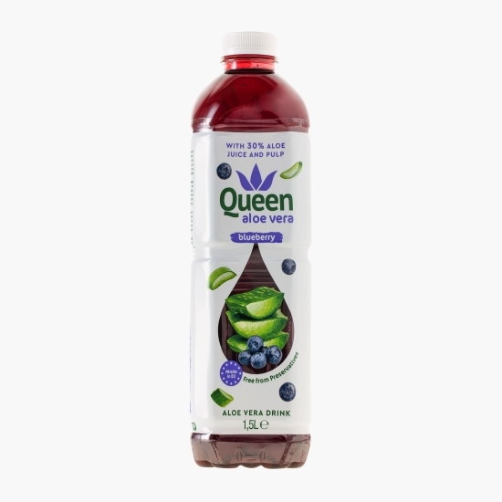 Băutură răcoritoare necarbogazoasă cu aloe vera și afine 1.5l