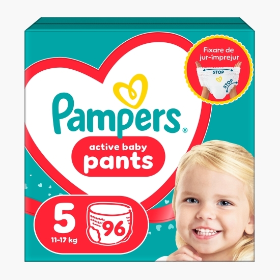 Scutece chiloțel Active Baby Pants Mega Box mărimea 5, 11-17kg, 96 buc