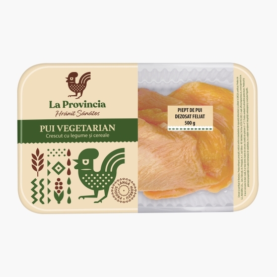 Piept de pui dezosat feliat 500g